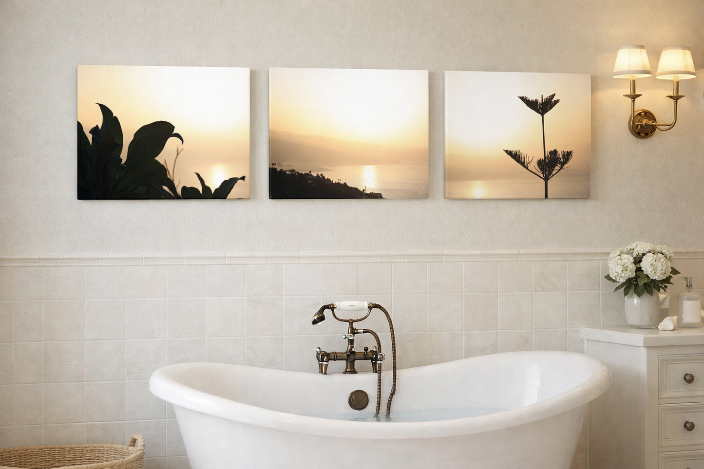Ocaso en Tenerife (set of three)