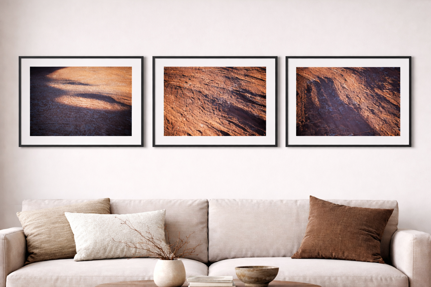 5pm, Lake Powell (set of three)